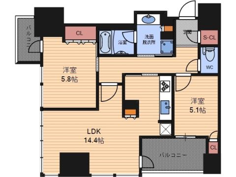 ローレルタワー御堂筋本町