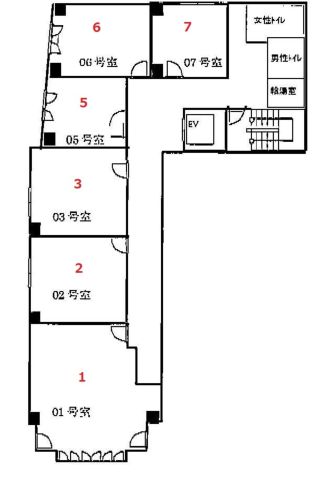 本町 貸店舗事務