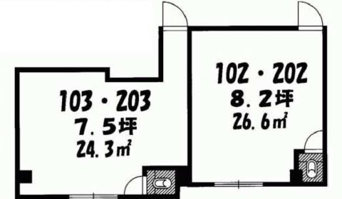 堺筋本町 貸店舗事務