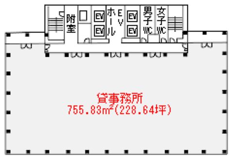 堺筋本町　貸店舗事務