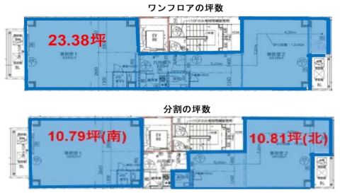 堺筋本町　貸店舗事務