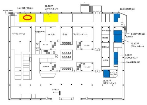 本町 貸店舗事務